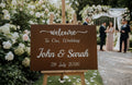 Custom 3D Wedding Wooden Signage